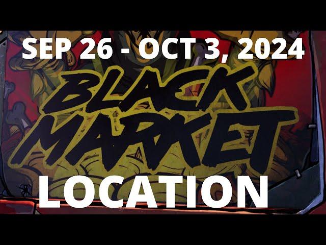 ANOTHER ONCE A YEAR DROP!! Black Market Vending Machine Location | September 26 2024 | Borderlands 3