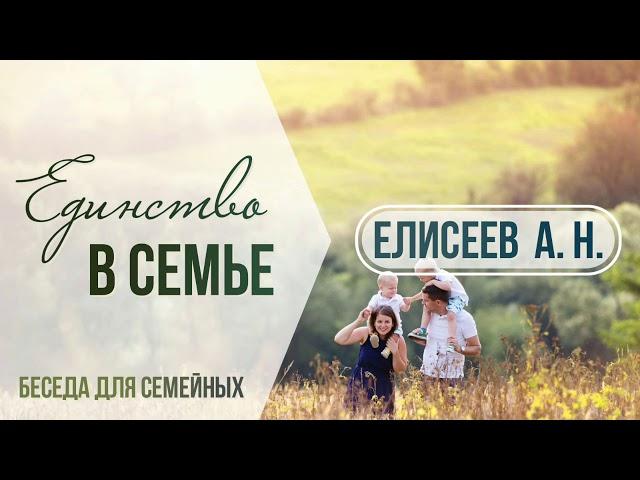  Единство в семье  ▶️Елисеев А. Н.◀️ Беседа для семейных | МСЦ ЕХБ