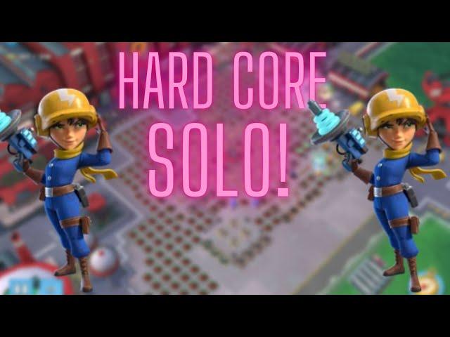 Hard Core Solo With Laser Rangers! Forlon Hope | Boom Beach