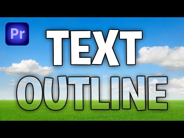 How To Add Stroke To Text In Premiere Pro