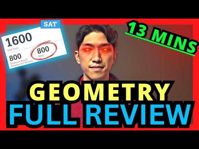 [March SAT Math] Everything You Need To Know - Geometry Full Review