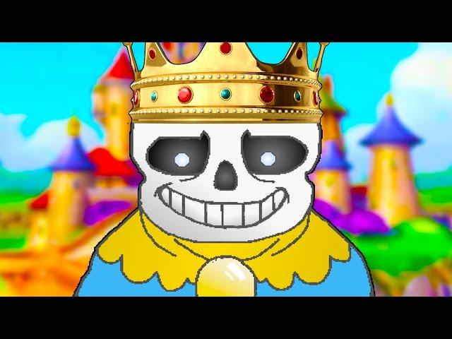 AVE SANS!! САНС СТАЛ КОРОЛЁМ!! - Undertale: King Sans [Unitale Mods]