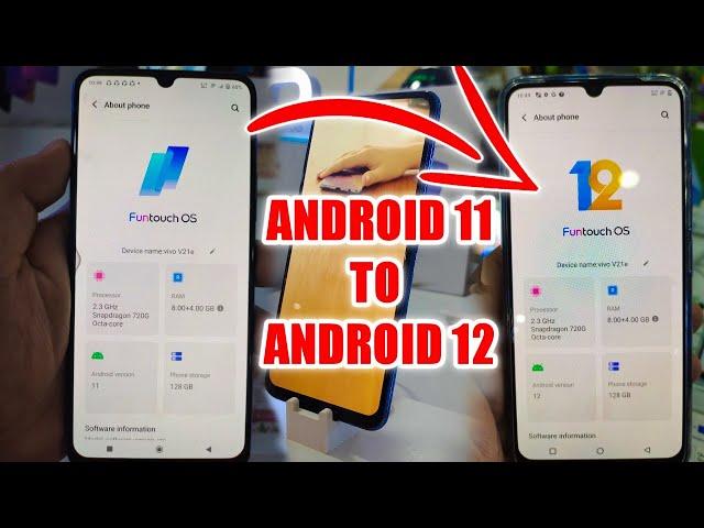 How to Upgrade? Android11 to Android12 / Pwedetech