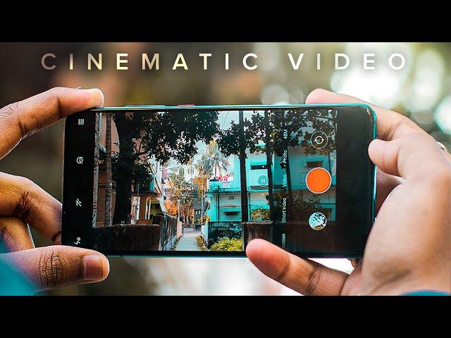 How To Shoot CINEMATIC VIDEO with Smartphone!