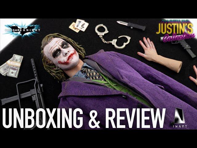 INART Joker The Dark Knight Sculpted Hair 1/6 Scale Figure Unboxing & Review