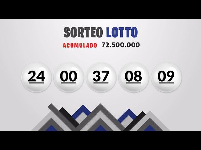 Sorteo Lotto y Lotto Revancha del lunes 7 de agosto del 2023