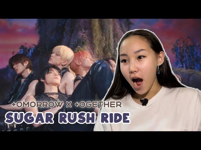 TXT - Sugar Rush Ride Official MV (투모로우바이투게더) | REACTION!!! РЕАКЦИЯ!!!