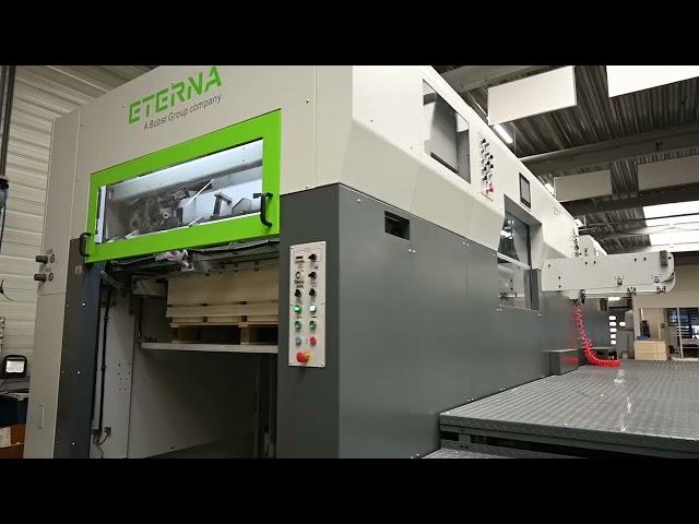 ETERNA AUTOMATIC DIE-CUTTER 8ups ECUT 1450 E