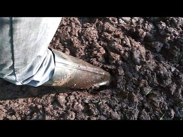 Rubber boots stuck in peat bog (in deep mud) (Part 5)