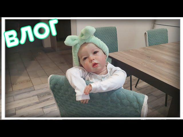 Влог утро с реборном  // влог с реборном Лиамом // реборн Аришка // Dashyko & reborn baby