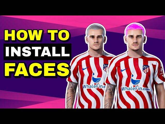 HOW TO INSTALL FACES WITH SIDER IN PES 2021 [FOOTBALL LIFE 2023] *VERY EASY*