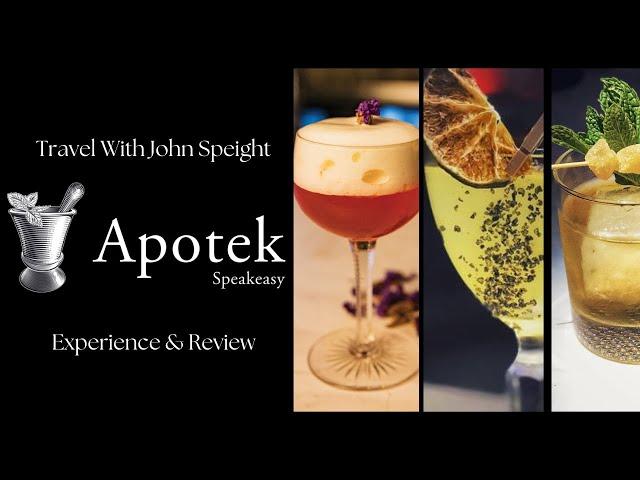 Apotek Experience & Review (Best Cocktail Bar in Aruba)