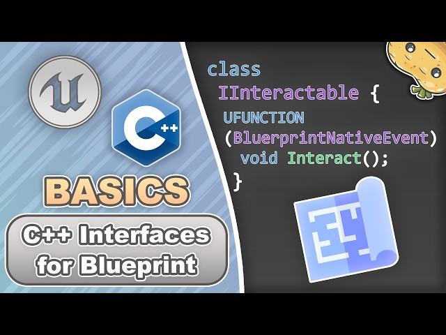 C++ Interfaces for Blueprints in Unreal Engine in 4 Minutes!