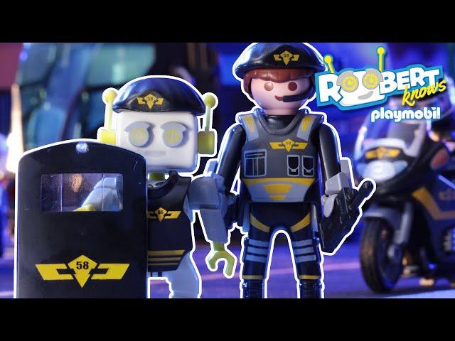 Co to jest specjalna jednostka policji? | ROBert wie | PLAYMOBIL Polska