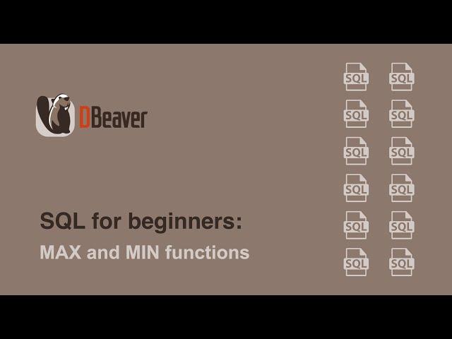 Learn SQL: MAX and MIN aggregate functions