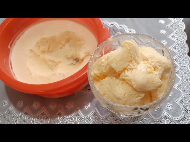 Muzqaymoq tayyorlaymiz,Kamharj oson va juda mazzali. Making ice cream at home.