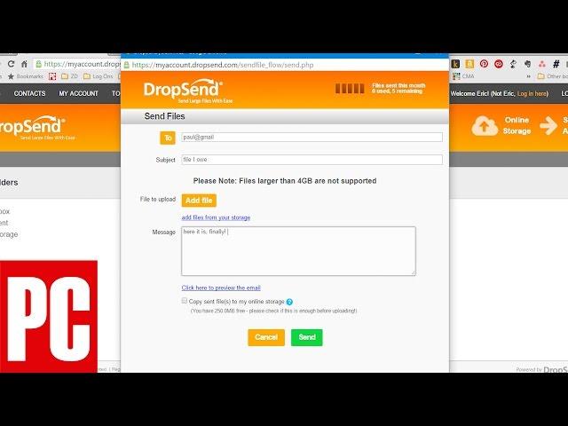 How to Send Large Files