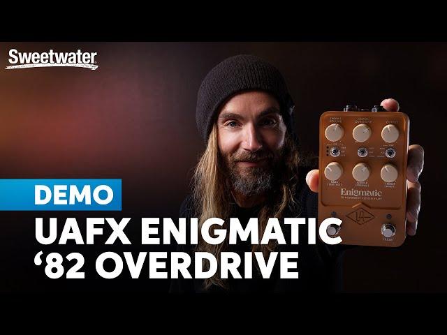 Universal Audio UAFX Enigmatic ‘82 Overdrive Special Amp Pedal Demo with Tore Mogensen