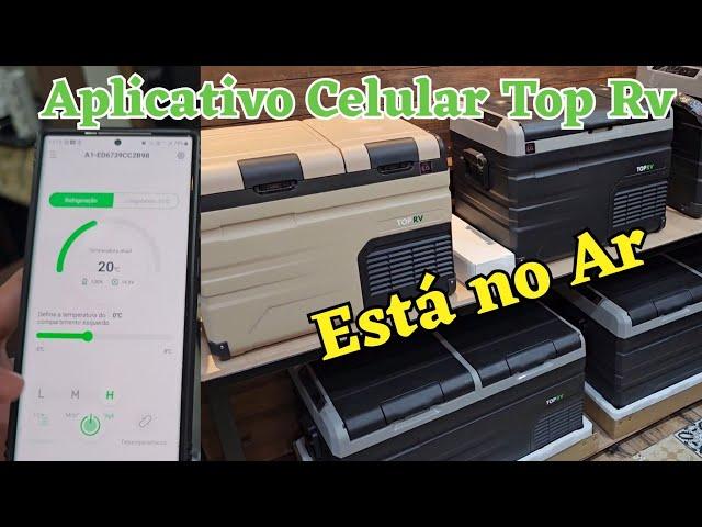 Aplicativo Celular Top Rv está no Ar Geladeiras 18 a 95 Litros