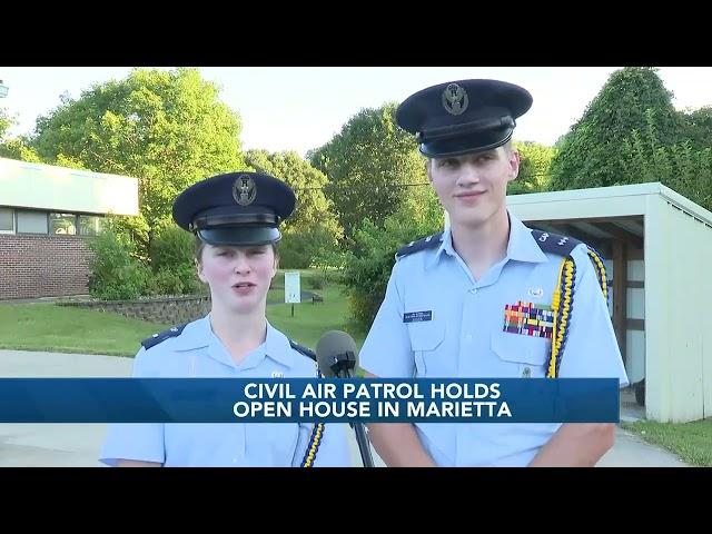 Civil Air Patrol U.S. Air Force Auxiliary holds open house - what their volunteers do