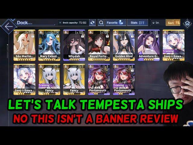 Let's Talk Tempesta Ships (Not A Banner Review) | Azur Lane