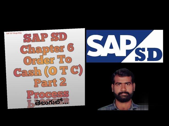 SAP SD #Oder To Cash (O T C) Process Part 2 తెలుగులో..