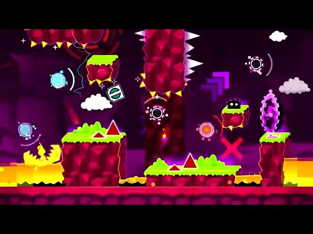 OFFICIAL  THE BEST LEVELS OF FINGERDASH  !!!   GEOMETRY DASH BETTER LEVEL VERSIONS