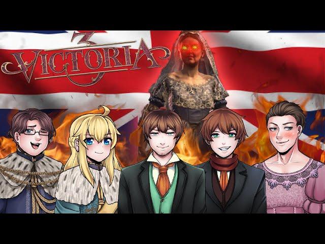 DOWN WITH THE QUEEN! | Victoria 3 (with Max0r, Whiskey, Sam & War)