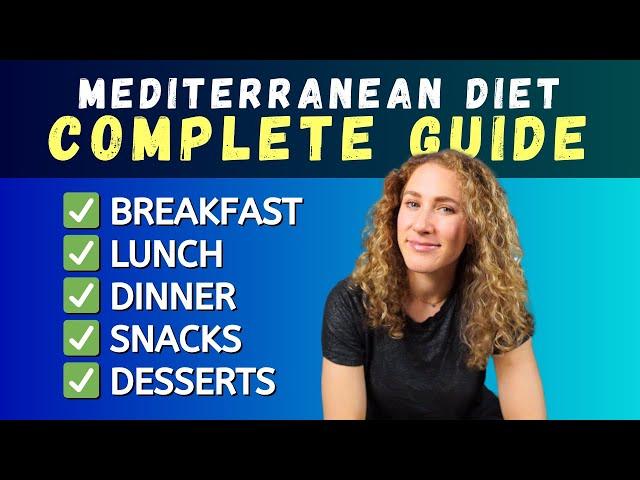 FULL DAY of Mediterranean Diet Meal Ideas [COMPLETE BEGINNER'S GUIDE]