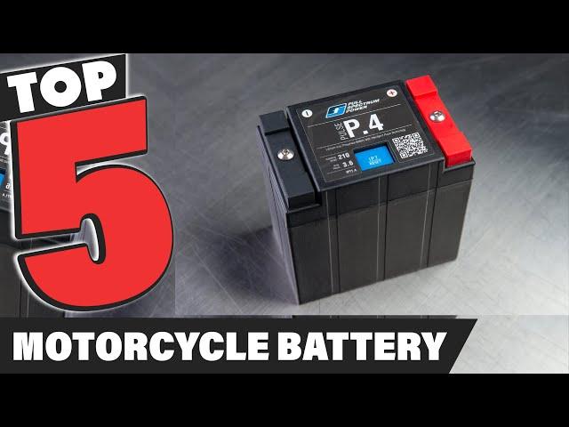 Best Motorcycle Battery In 2024 - Top 5 Motorcycle Batteries Review