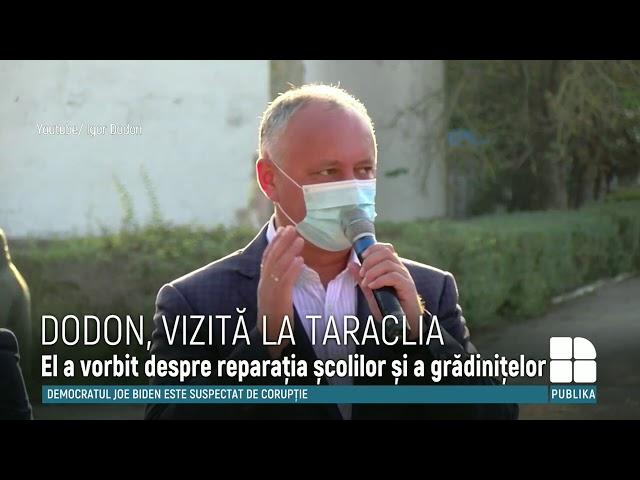 Igor Dodon s-a întâlnit cu locuitorii din Taraclia