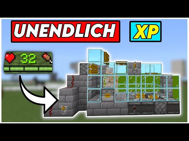 OP XP FARM! Minecraft Bedrock 1.21