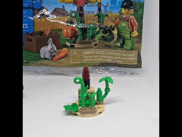 Farm Garden & Scarecrow 34 Pcs #30590 Lego City - RETIRED