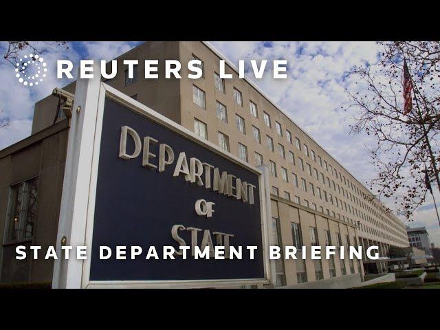 LIVE: State Department spokesperson holds briefing