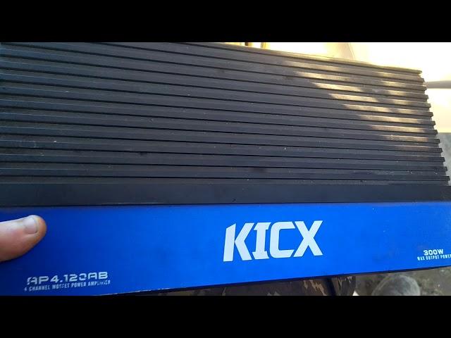 Усилитель KICX 4.120 AB