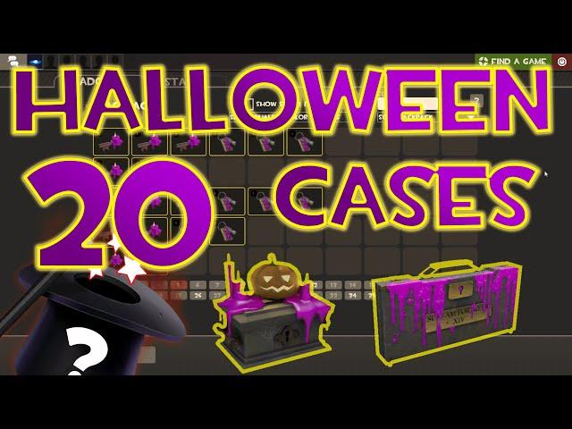 TF2: Unboxing 20 Halloween Cases (2022)