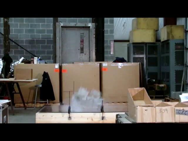 Palgard TG Abrasion Resistant PC   FRA Cinder Block Drop Test