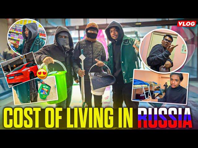 Vegetarian Food In Russia  || Buying Groceries - Cost Of Living in Russia  || MBBS DIARIES - 5