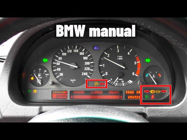 ️DASHBOARD COMBINATION BMW X5 E53, E39, E38, E46 BMW Manual Dashboard