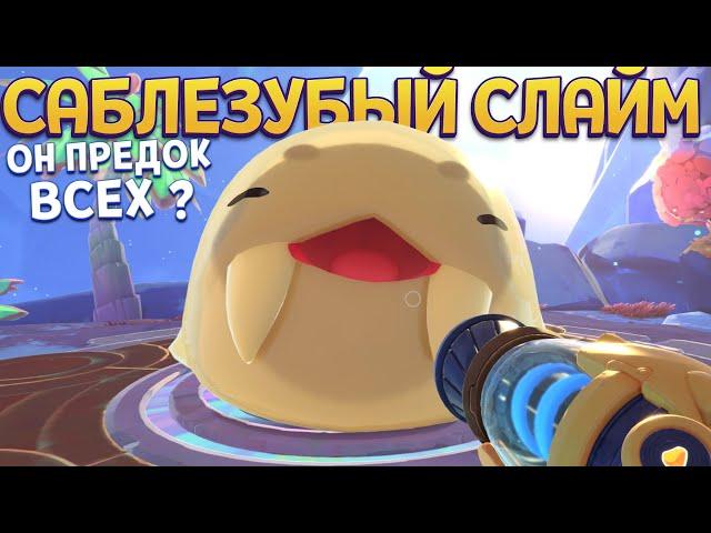 ОБНОВЛЕНИЕ ! САБЛЕЗУБЫЙ СЛАЙМ ПРЕДОК ВСЕХ СЛАЙМОВ ( Slime Rancher 2 )