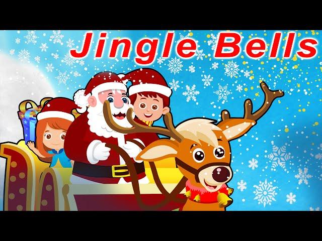 Jingle Bells Song For Children With Lyrics | Jingle Bells | Christmas Songs