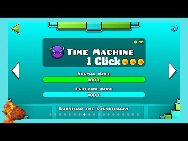 Time Machine but 1 CLICK | Geometry Dash