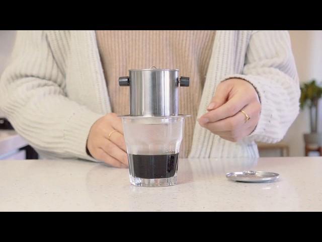 Step-by-Step: Vietnamese Coffee with the Phin Filter | Trung Nguyen US