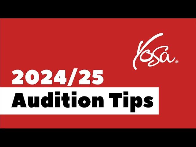 YOSA Audition Tips