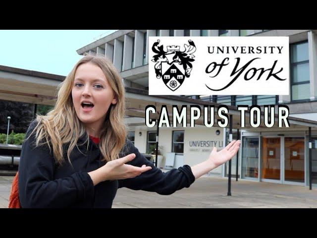 Campus tour of Uni of York