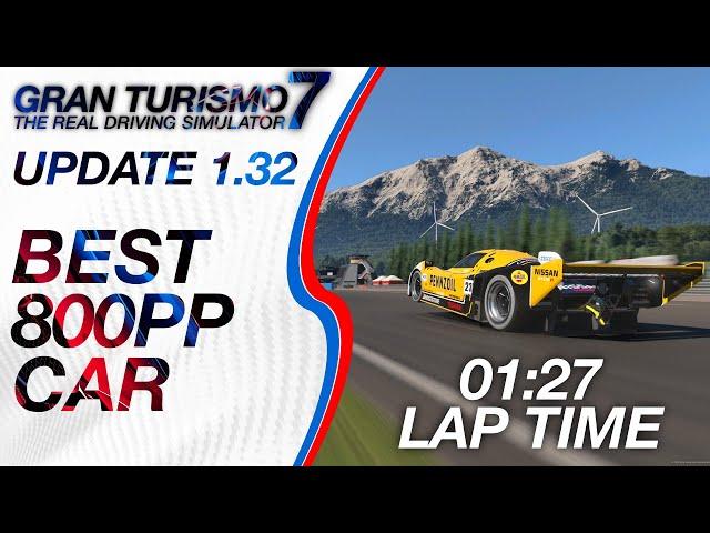 Gran Turismo 7 - Fastest Sardegna 800pp Tune - Nissan R92CP (GT7 1.32 Sardegna Best Car Money)