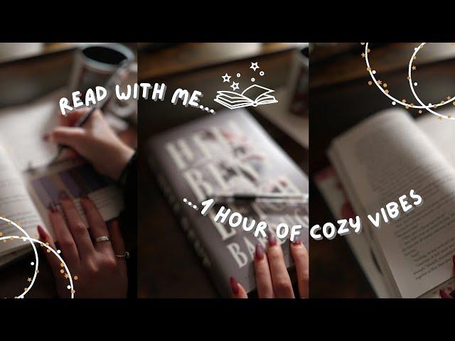 read with me! | 1 hour with rain and piano music