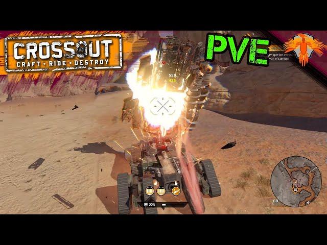 Crossout PvE Multiplayer Gameplay 2022 - PvE Battles 138 - No Commentary