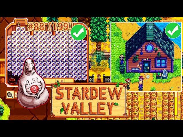 Винишко есть, Особняк для Пэм построен, пора на остров 1.5  Stardew Valley Прохождение 2 сезон #199