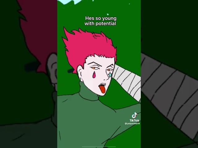 Naruto Rock lee meets Hisoka.